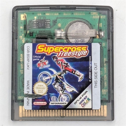 Supercross Freestyle - Cartridge - GameBoy Color spil (B Grade) (Genbrug)